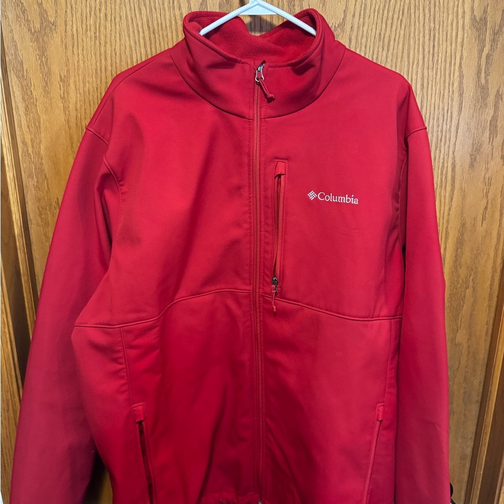 Columbia Men's Bold Red Performance Jacket